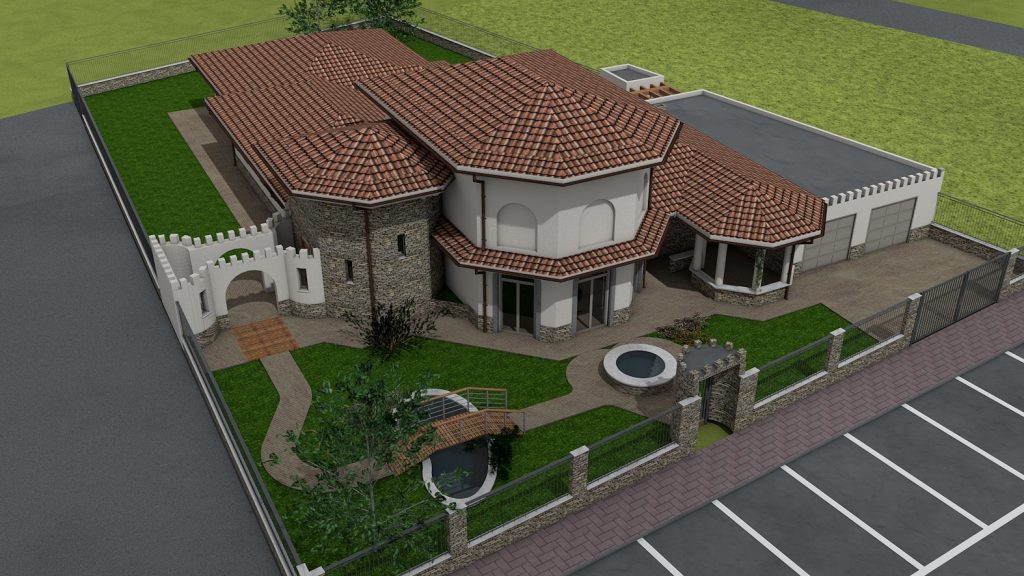 villa singola RF building construction